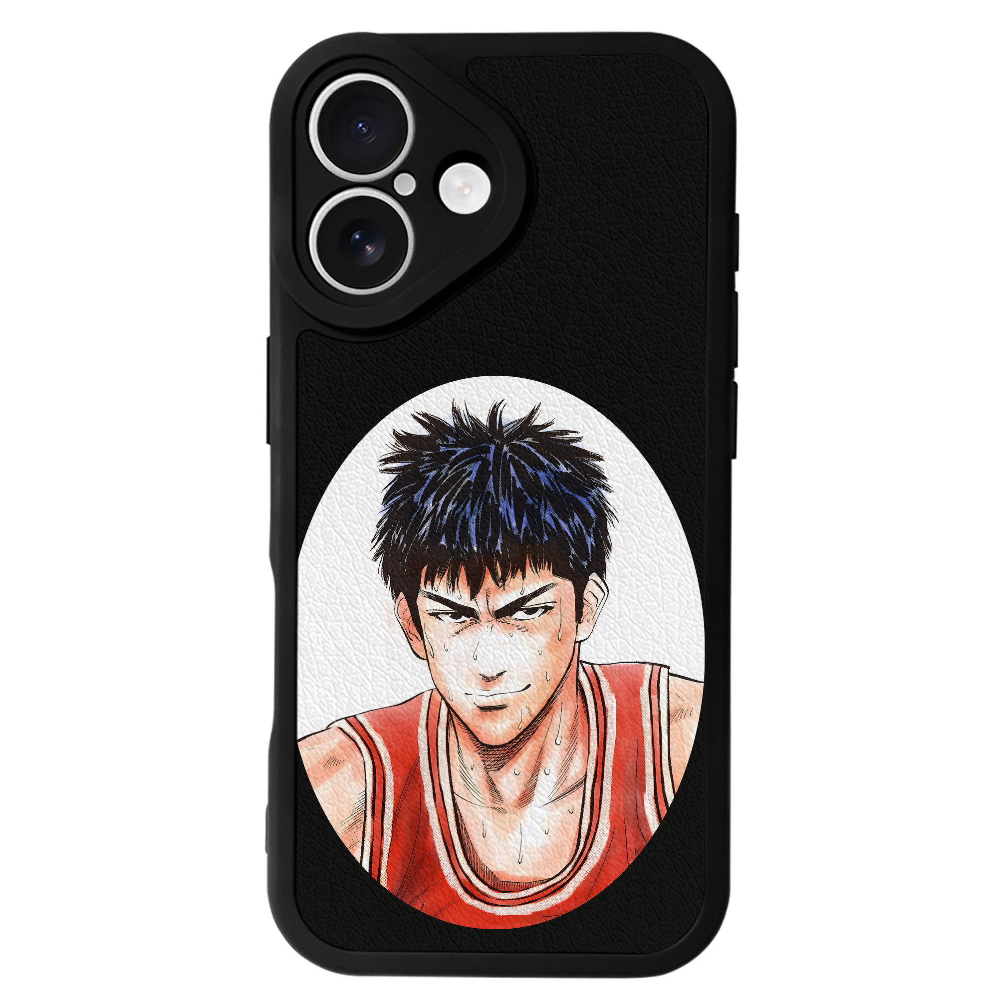 （画像用） SLAM DUNK／スラムダンク 【iPhone 16シリーズ対応】シリコンスマホケース（レザー調） 材質：シリコン